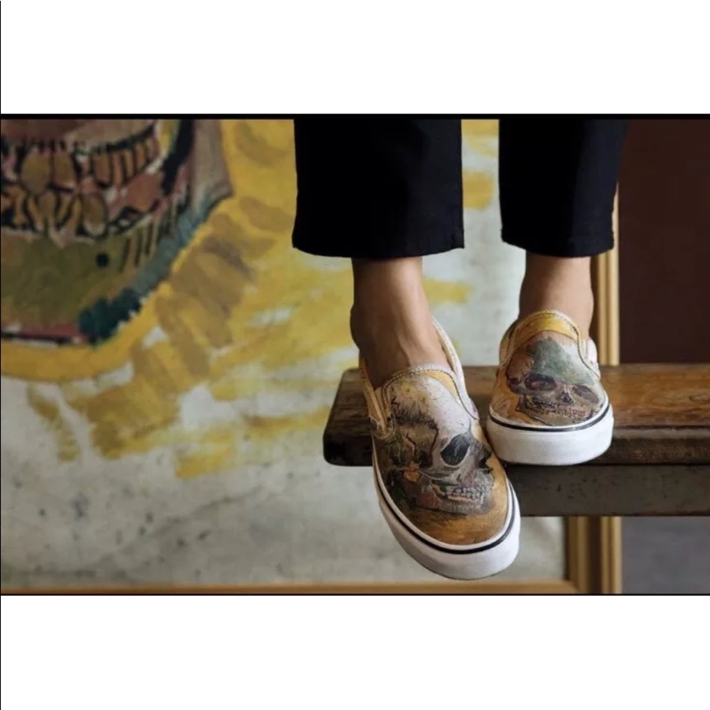 Vans Vincent Van Gogh Skull Limited Edition Unisex - Picture 8 of 8